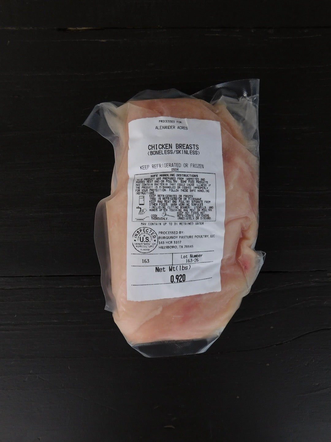 CHICKEN BREAST